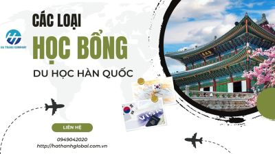 Các loại học bổng du học Hàn Quốc