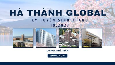 THÔNG BÁO TUYỂN SINH - Du học Nhật Bản tháng 10 năm 2023