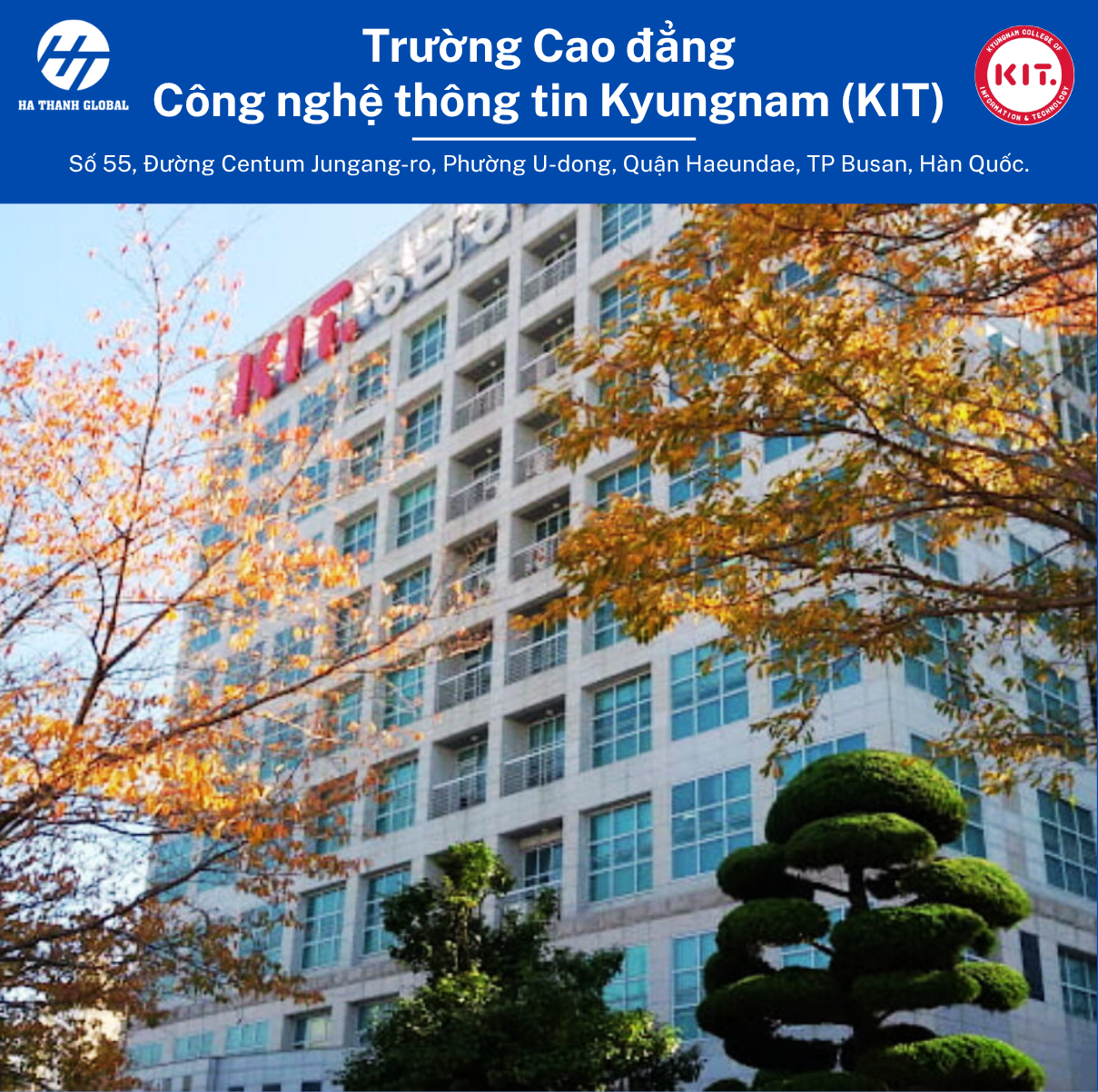 Tuyển sinh trường Cao đẳng KYUNGNAM Hàn Quốc