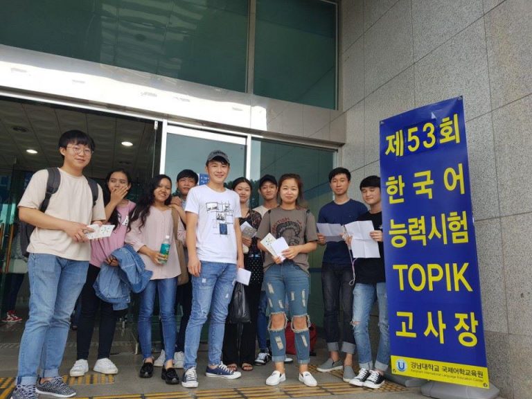 Du học sinh quốc tế tại trường Youngin-Songdam