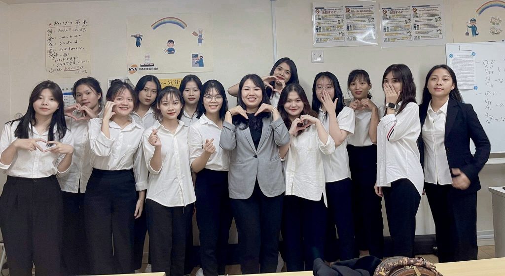 Lớp học tại Hà Thành Global