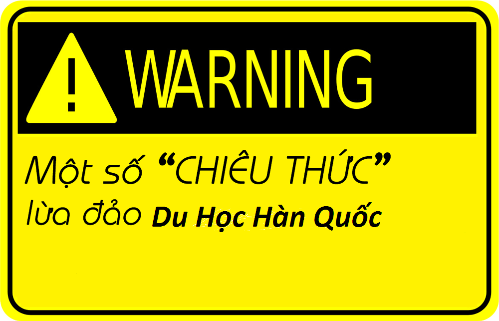 Lừa đảo tham gia chương trình Du học Hàn Quốc